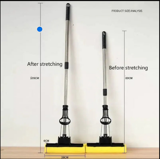 Double Roller Sponge Foam Mop